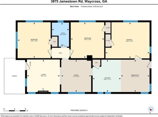 view of layout