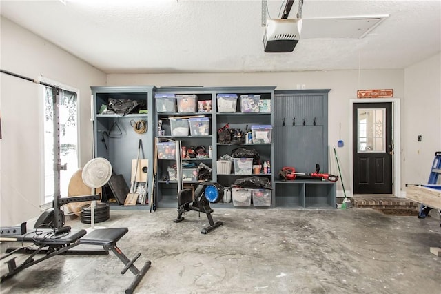 4901 Stanfield Rd, Patterson, GA 31557 - garage featuring a garage door opener