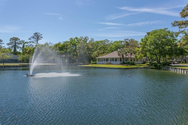 property view of water