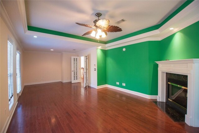 bathroom with hardwood / wood-style flooring, vanity, and toilet