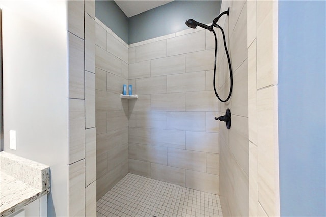 550 Freedom Trl, Brunswick, GA 31525 - bathroom with a tile shower