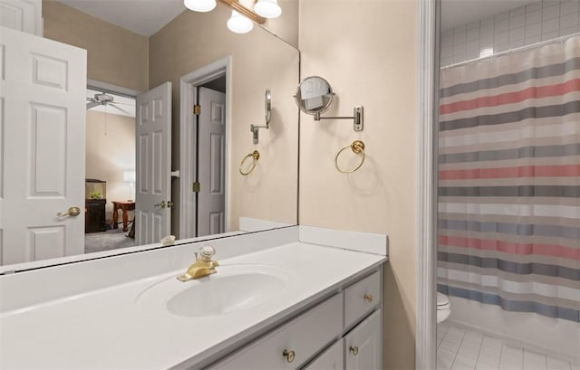 704 Dungeness, Saint Simons Island, GA 31522 - bathroom with vanity and tile patterned flooring