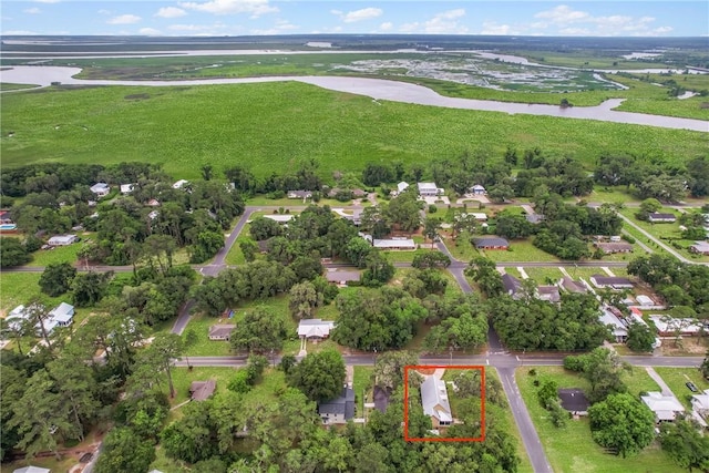 800 Wayne St, Darien, GA 31305 - aerial view of property's location with property boundaries highlighted