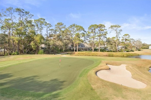 view of property's community featuring a water view