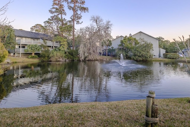 property view of water