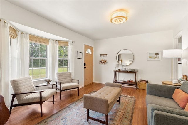 501 W Hall St, Saint Marys, GA 31558 - living room with wood finished floors and baseboards