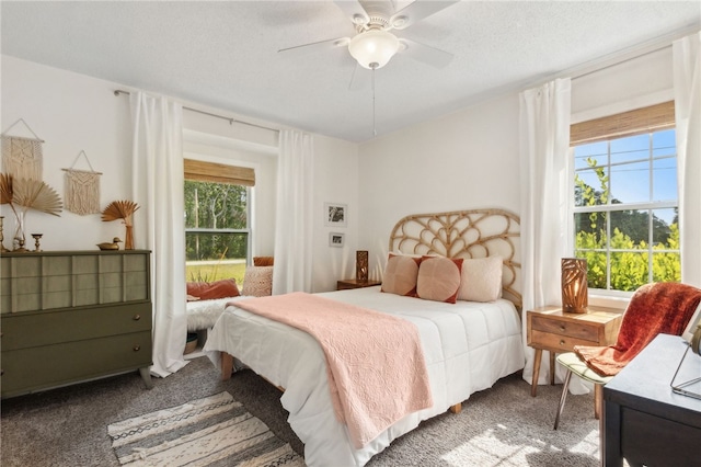 501 W Hall St, Saint Marys, GA 31558 - carpeted bedroom with ceiling fan