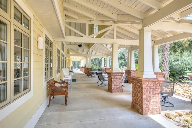 373 Harbour Island Cir, Waverly, GA 31565 - porch with french doors