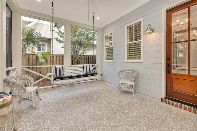 11826 Old Demere Rd, Saint Simons Island, GA 31522 - view of sunroom / solarium