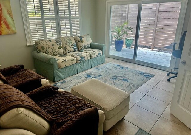 241 Broadway St, Saint Simons Island, GA 31522 - living room with tile patterned flooring