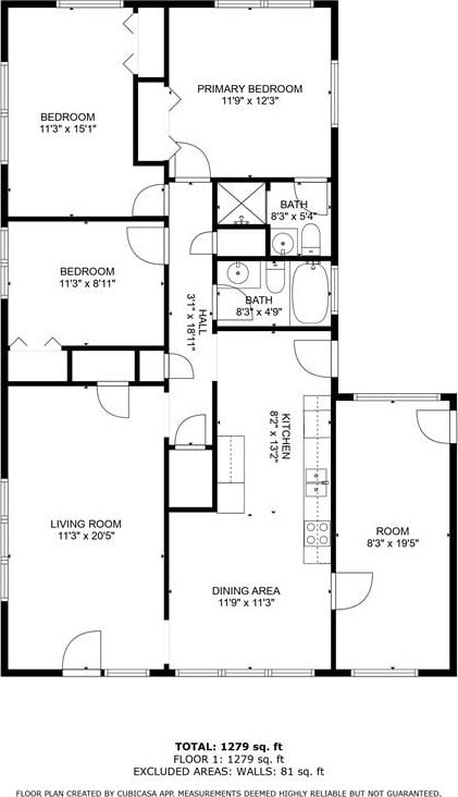 4365 US Highway 341, Jesup, GA 31545 - view of property floor plan