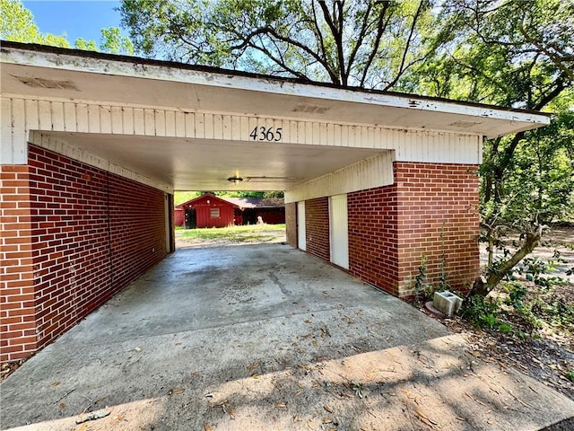 4365 US Highway 341, Jesup, GA 31545 - view of vehicle parking featuring a storage unit and driveway