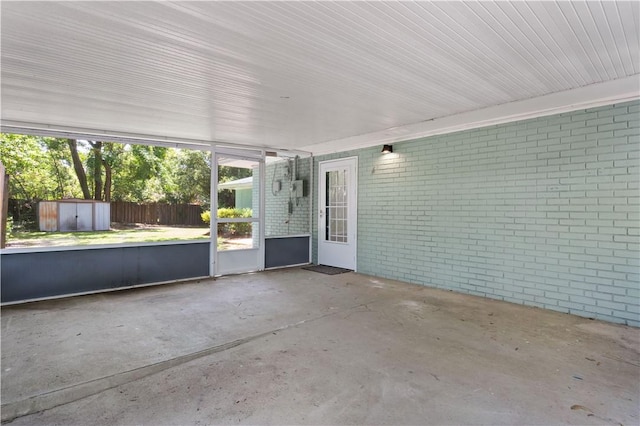 3120 Willow Ave, Brunswick, GA 31520 - view of unfurnished sunroom