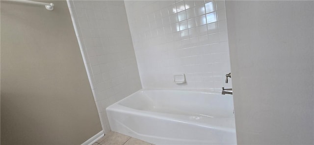146 Don El St, Brunswick, GA 31523 - bathroom featuring tile patterned flooring and shower / bath combination