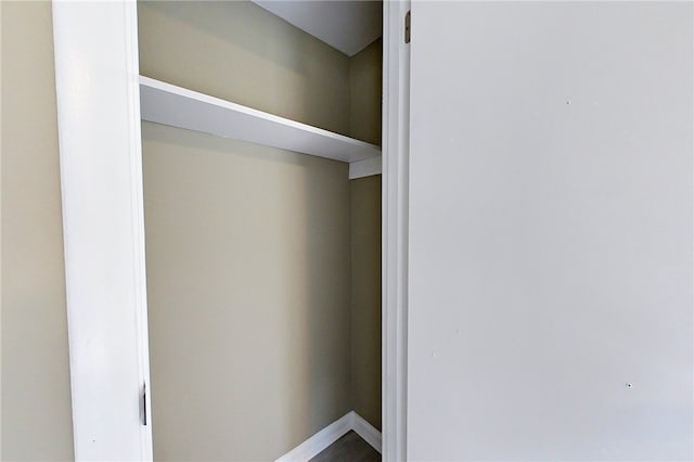 view of closet