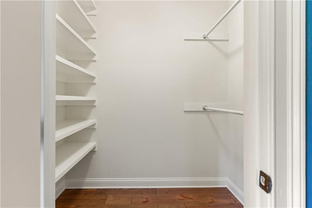 114 Wedge Wood Ct, Brunswick, GA 31525 - spacious closet with wood finished floors