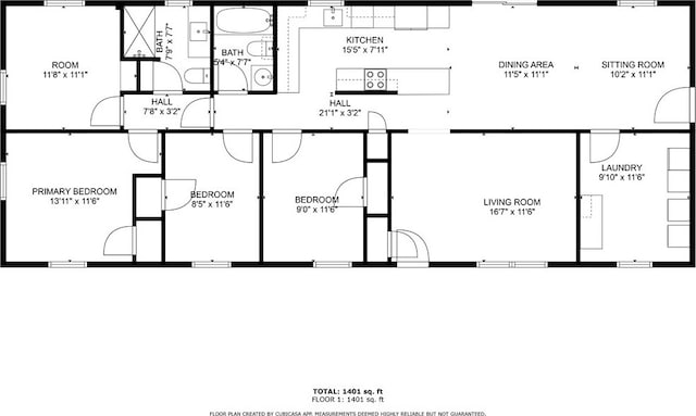 314 King David Rd, Jesup, GA 31545 - view of room layout