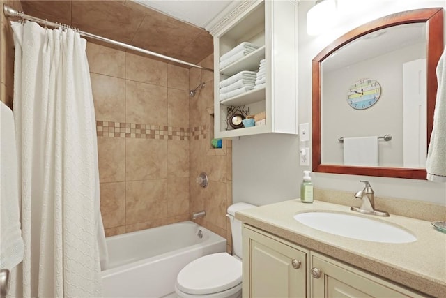 314 King David Rd, Jesup, GA 31545 - full bathroom with shower / bath combination with curtain and vanity