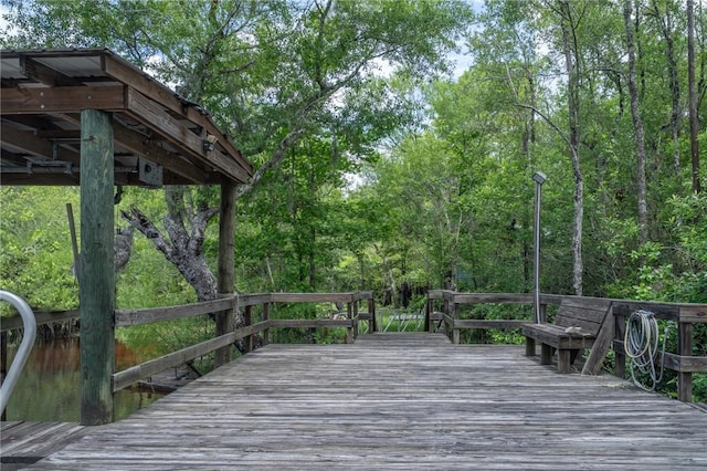 4068 3r Fish Camp Rd, White Oak, GA 31568 - view of wooden deck