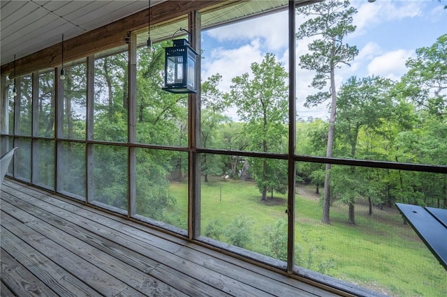 4068 3r Fish Camp Rd, White Oak, GA 31568 - view of unfurnished sunroom