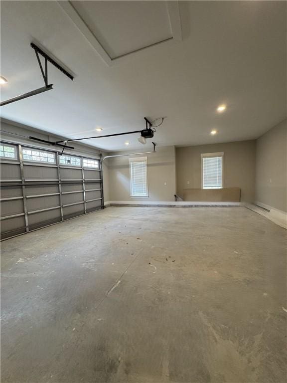 193 W Melody Dr, Jesup, GA 31545 - garage with a garage door opener