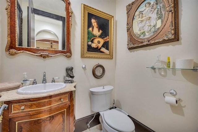 265 Harbor Pointe Dr, Brunswick, GA 31523 - bathroom with toilet and vanity