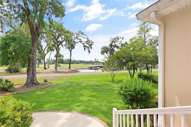127 Clipper Bay Rd, Brunswick, GA 31523 - view of grassy yard featuring a water view