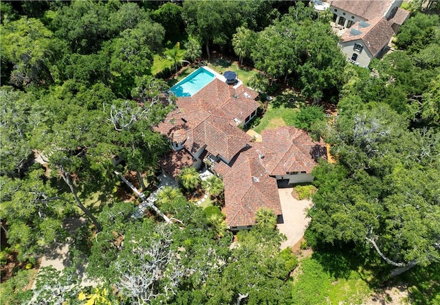 aerial view