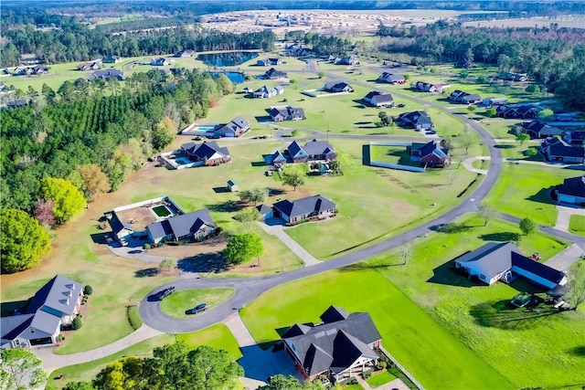 6121 Stoney Brook Dr, Blackshear, GA 31516 - birds eye view of property with a residential view