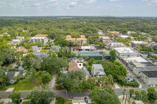 407 Butler Ave, Saint Simons Island, GA 31522 - aerial perspective of suburban area featuring a forest