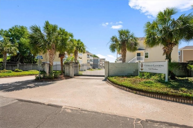 102 Cathead Ln, Darien, GA 31305 - view of road featuring a gate