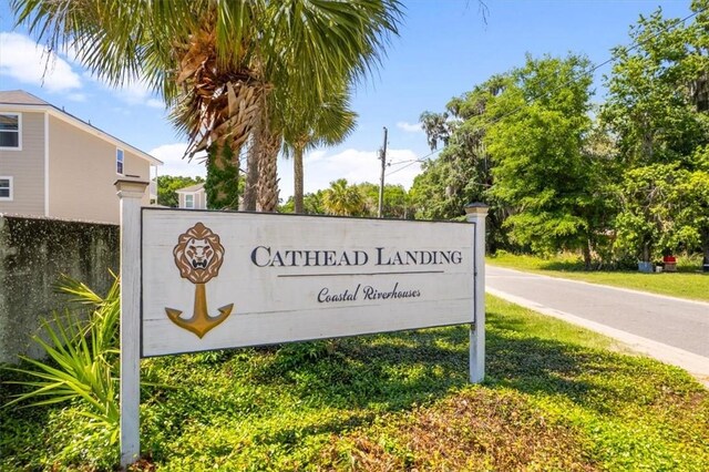 102 Cathead Ln, Darien, GA 31305 - view of community sign