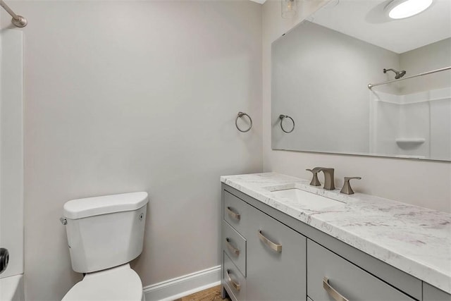 2503 Cleburne St, Brunswick, GA 31520 - bathroom with vanity and a shower