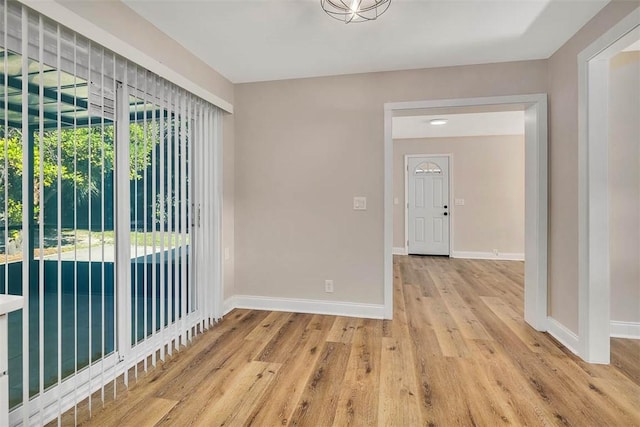 2503 Cleburne St, Brunswick, GA 31520 - unfurnished room featuring baseboards and wood finished floors