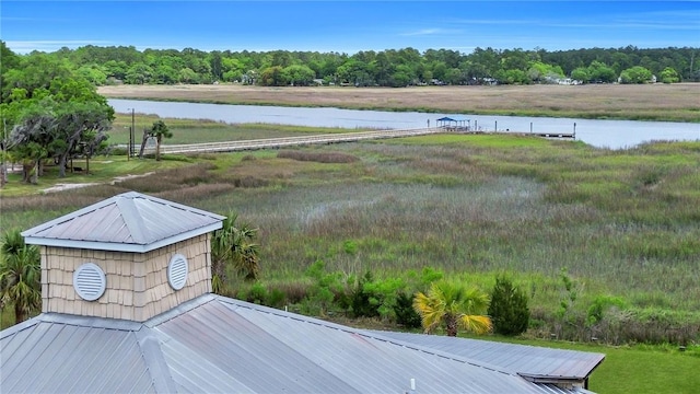 property view of water