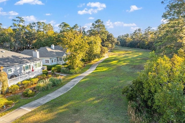23 W Lake Dr, Saint Simons Island, GA 31522 - view of property's community with a yard