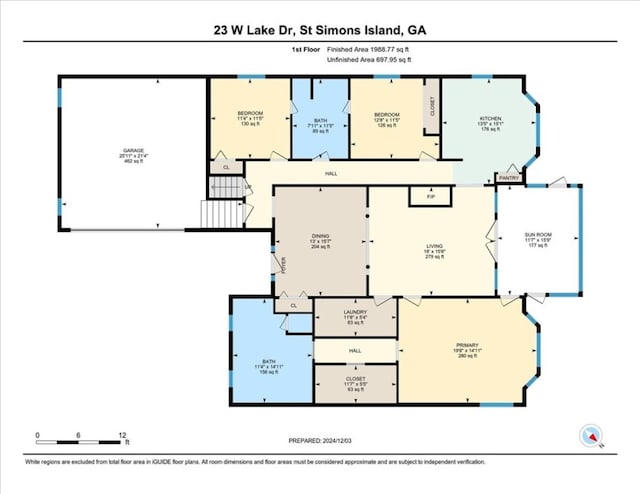 23 W Lake Dr, Saint Simons Island, GA 31522 - room layout