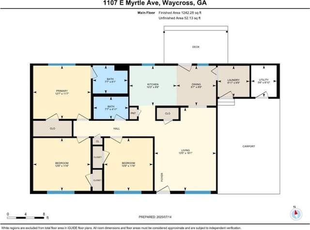 1107 E Myrtle Ave, Waycross, GA 31501 - photo 2
