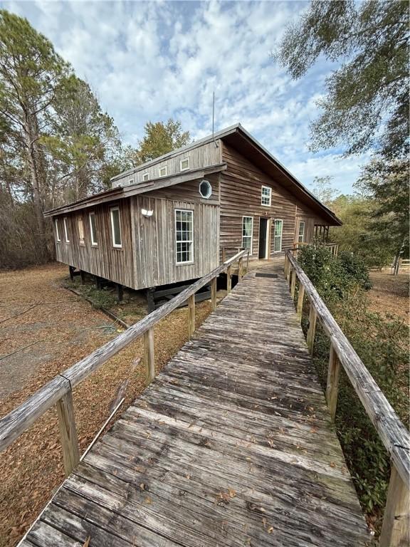 view of rear view of house