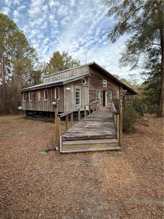 view of rear view of house