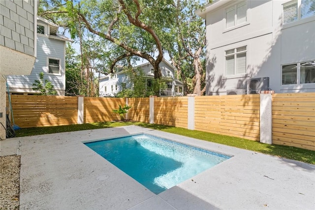 108 Hamilton St, Saint Simons Island, GA 31522 - view of pool with a patio area and a fenced backyard