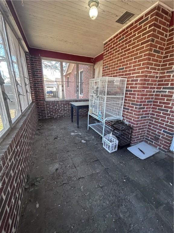 1401 Carswell Ave, Waycross, GA 31501 - view of unfurnished sunroom