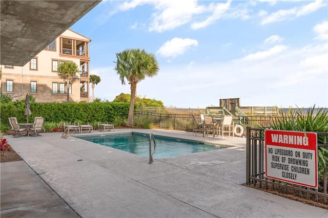 800 Ocean Blvd Unit 205, Saint Simons Island, GA 31522 - view of pool with a patio area