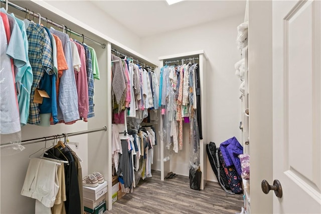 800 Ocean Blvd Unit 205, Saint Simons Island, GA 31522 - spacious closet featuring wood-type flooring