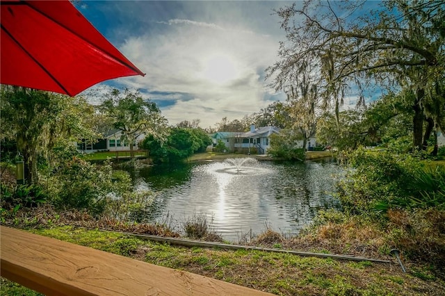 property view of water