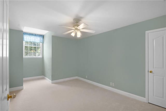 103 Bellrain Ln, Saint Simons Island, GA 31522 - unfurnished room with a ceiling fan and light carpet
