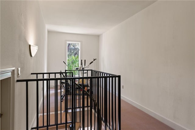 316 Forest Oaks, Saint Simons Island, GA 31522 - stairway with carpet flooring and baseboards