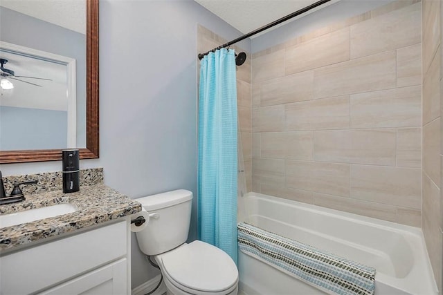 69 Allie Loop, Brunswick, GA 31525 - full bath with shower / bath combo, vanity, and ceiling fan