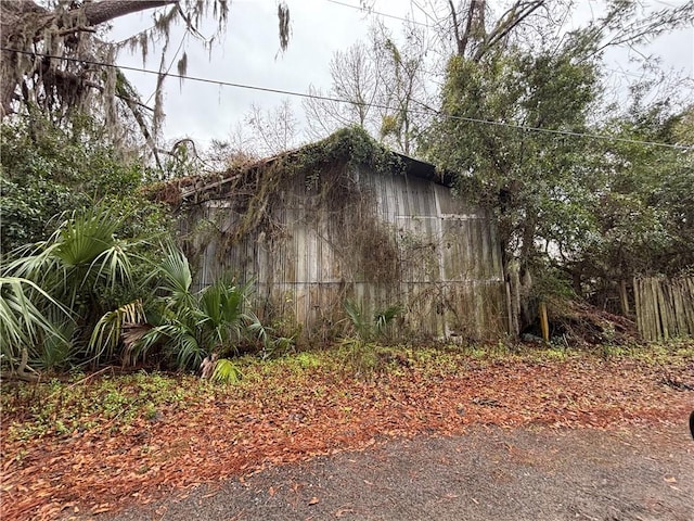 view of side of home