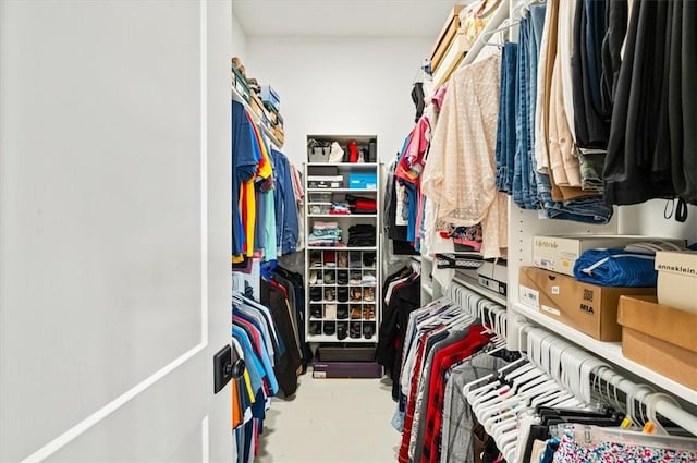 view of spacious closet